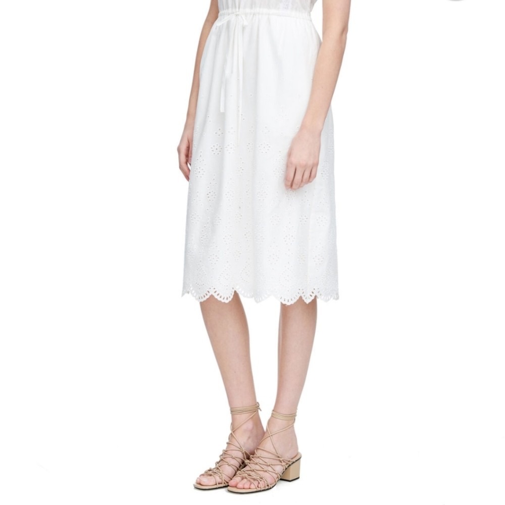 Rebecca Taylor White Embroidered eyelet Dress - Picture 13 of 13